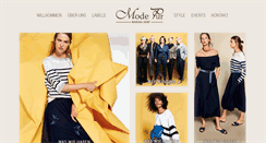 Desktop Screenshot of modepur-fashion.com